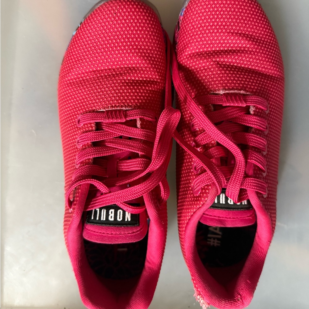 NOBULL Women’s Bright Pink Sneakers